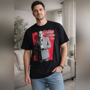 Robbie Williams | Live in Las Vegas Tour Concert T Shirt | XL